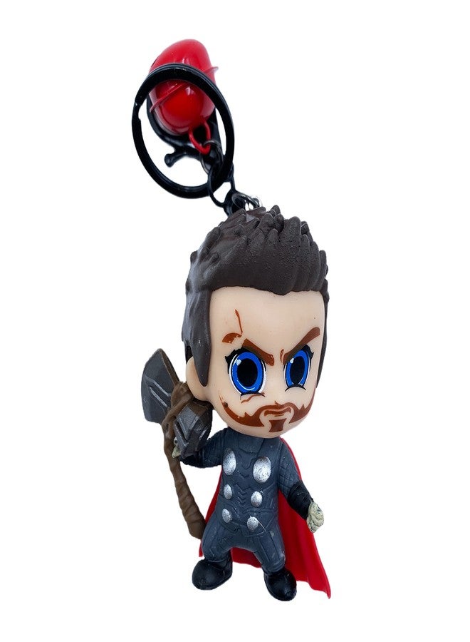 Buko Titan Hero Series Exclusive Small Action Figure for Party Decorations and Kids Collectibles Superhero Toys Keychains for Car, Bike & Backpack (Thor) - Image 1